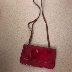 Margaret Howell Idea Patent Leather crossbody bag